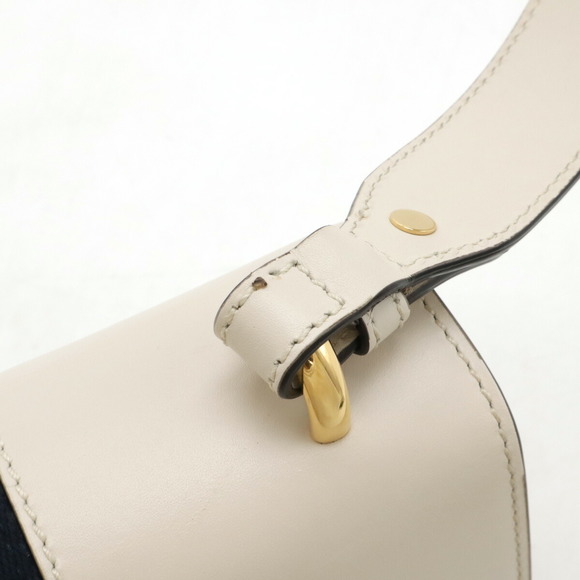 Gucci Gucci Sylvie Leather Shoulder Bag Off-White Leather Shoulder Bag 421882 - Picture 4 of 9